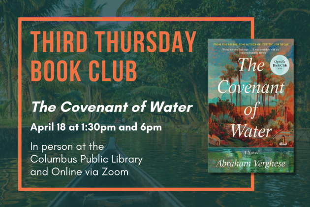 Third Thursday Book Club: The Covenant of Water