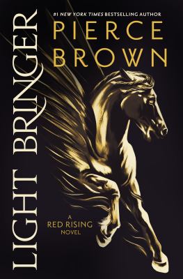 Cover of the Light Bringer: Golden horse with wings