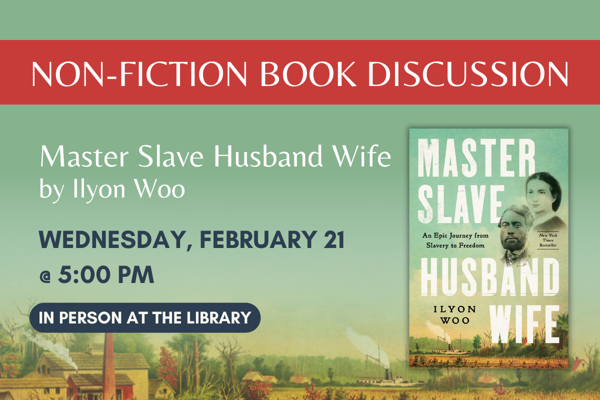 Non-Fiction Book Discussion: Master Slave Husband Wife