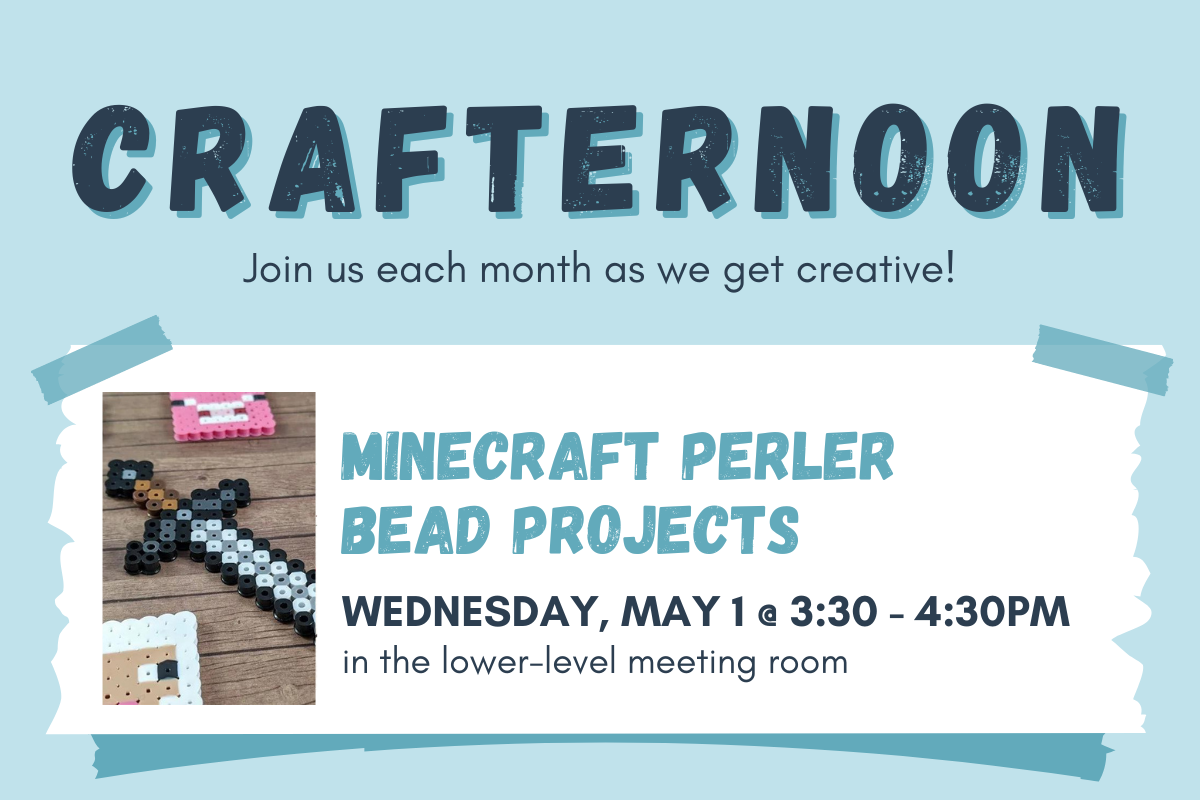 Crafternoon: Minecraft Perler Bead Projects