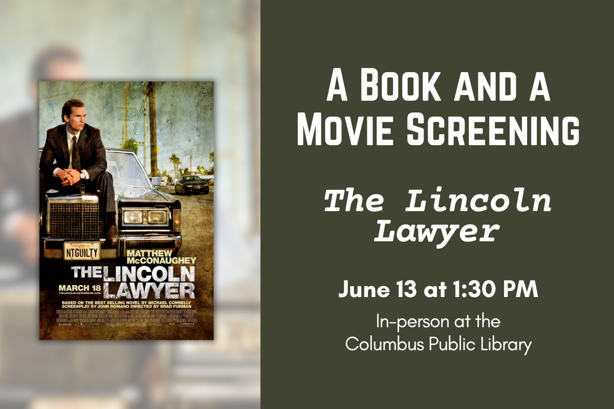 A Book and a Movie Screening: The Lincoln Lawyer